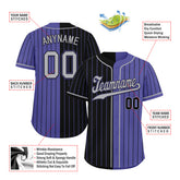 Custom Stripe Fashion Personalized Authentic Baseball Jersey BSBJ01-E06043-5
